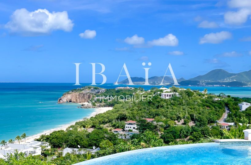 Agence IBAIA Immobilier - LES TERRES BASSES - MAGNIFIQUE PROPRIÉTÉ 6 CHAMBRES - VUE ME