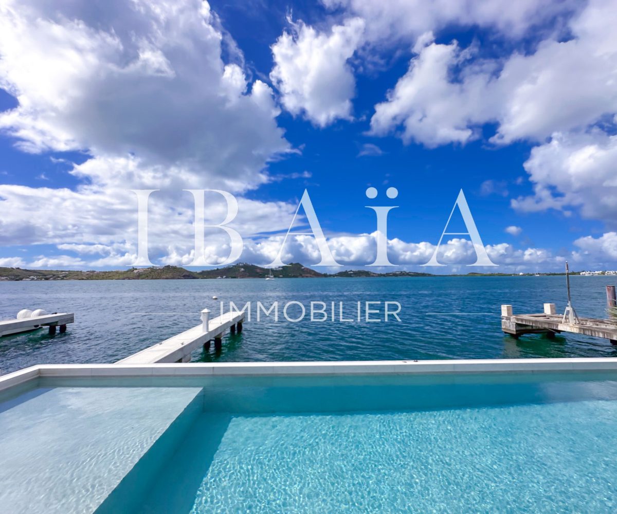 Agence IBAIA Immobilier - PARTIE HOLLANDAISE - MAGNIFIQUE VILLA PIEDS DANS L'EAU - ACC