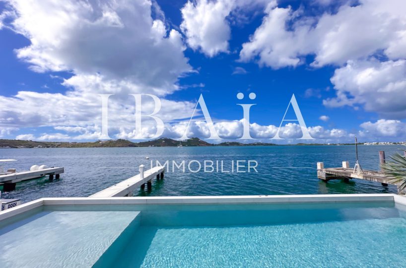 Agence IBAIA Immobilier - PARTIE HOLLANDAISE - MAGNIFIQUE VILLA PIEDS DANS L'EAU - ACC