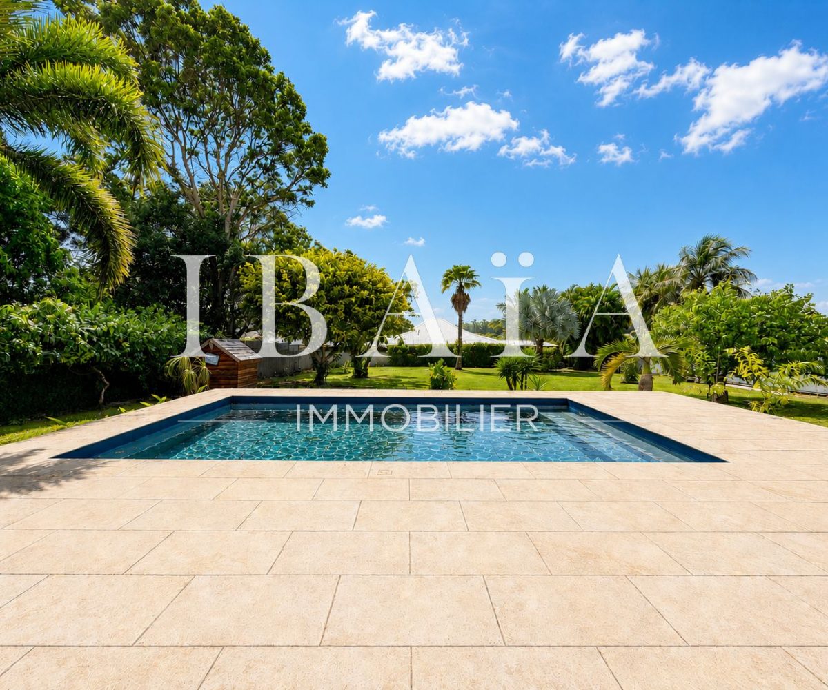 Agence IBAIA Immobilier - PETIT-BOURG - LA GRIPPIÈRE - VILLA 3 CHAMBRES AVEC PISCINE