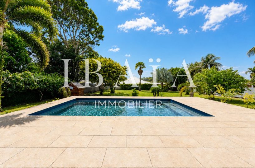 Agence IBAIA Immobilier - PETIT-BOURG - LA GRIPPIÈRE - VILLA 3 CHAMBRES AVEC PISCINE