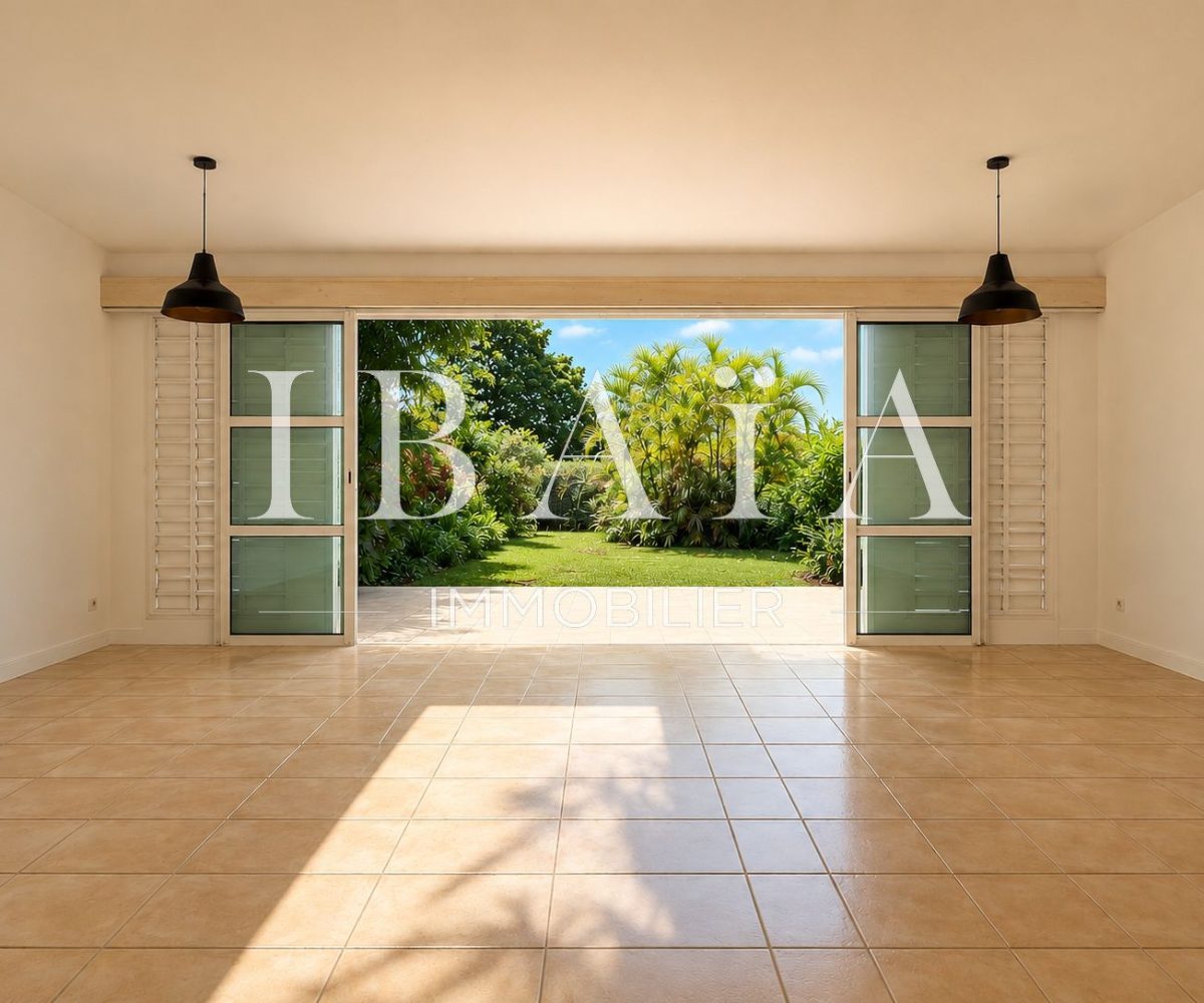 Agence IBAIA Immobilier - PETIT-BOURG - RÉSIDENCE DE TABANON - T3 EN DUPLEX AVEC JARDI
