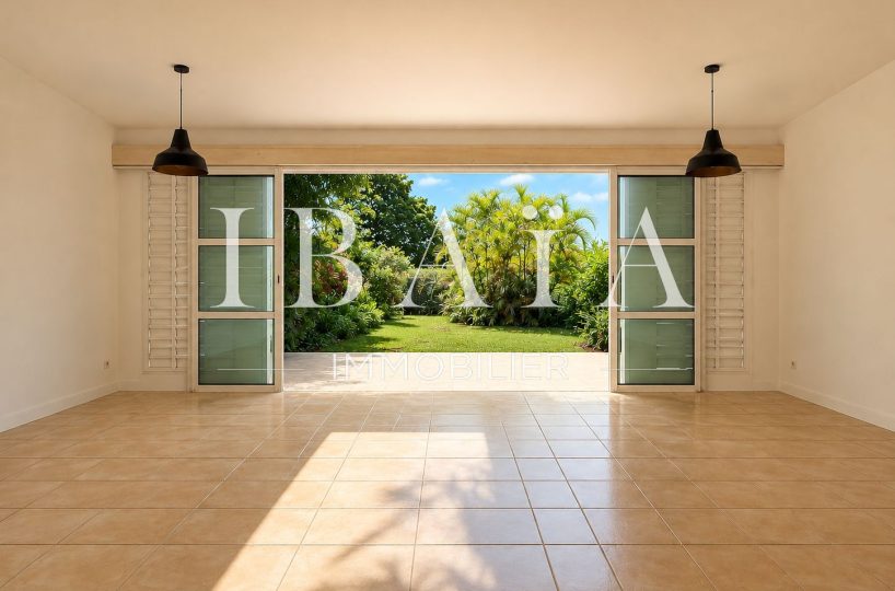 Agence IBAIA Immobilier - PETIT-BOURG - RÉSIDENCE DE TABANON - T3 EN DUPLEX AVEC JARDI