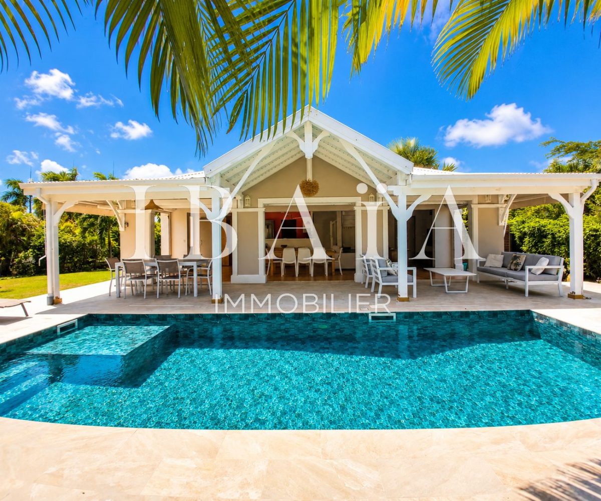 Agence IBAIA Immobilier - SAINT-FRANÇOIS - VILLA MEUBLÉE - PISCINE JACUZZI - 3 CH - PE