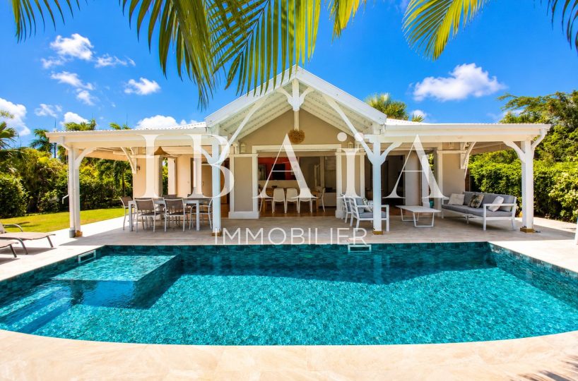 Agence IBAIA Immobilier - SAINT-FRANÇOIS - VILLA MEUBLÉE - PISCINE JACUZZI - 3 CH - PE