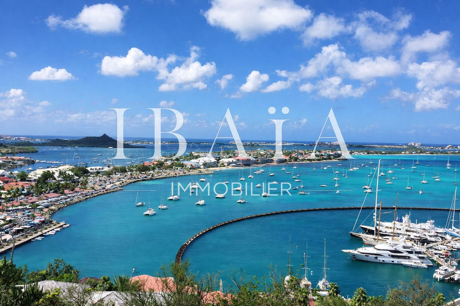 Agence IBAIA Immobilier - SAINT-MARTIN - TERRAIN CONSTRUCTIBLE DE 3.400 M2