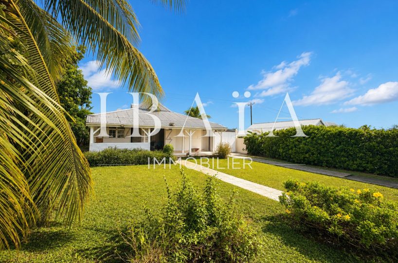 Agence IBAIA Immobilier - BAIE-MAHAULT - VILLA 3 CHAMBRES AVEC PISCINE