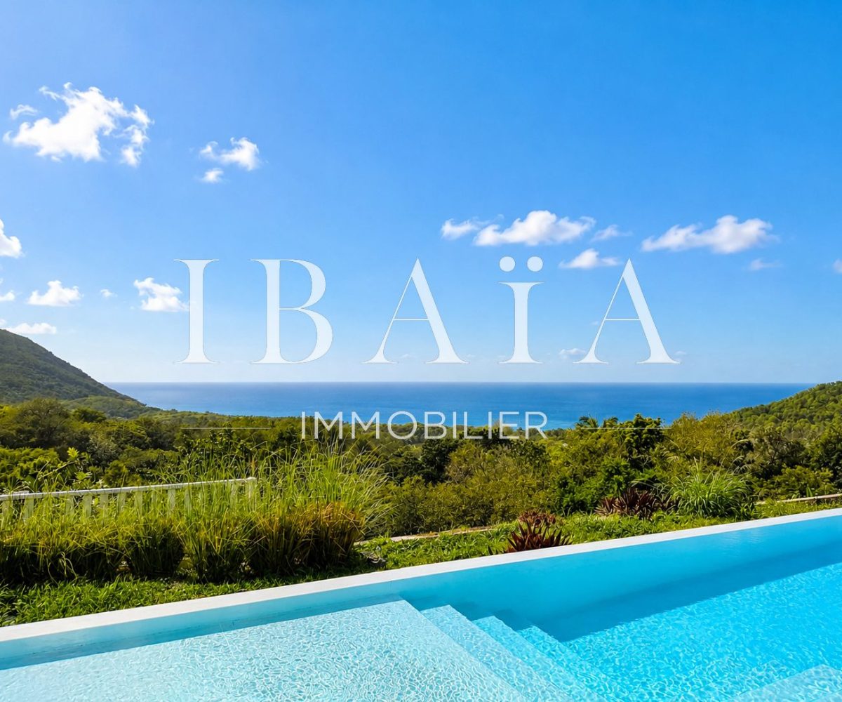 Agence IBAIA Immobilier - DESHAIES - PROPRIÉTÉ VUE MER - PLAGE DE GRANDE ANSE