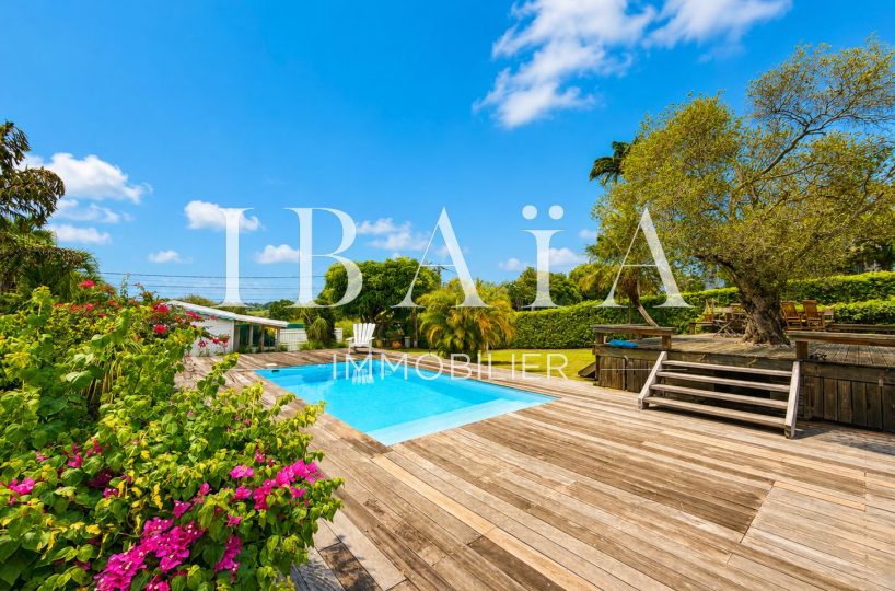 Agence IBAIA Immobilier - PETIT-BOURG - VILLA AVEC PISCINE 3 CH + BUNGALOW