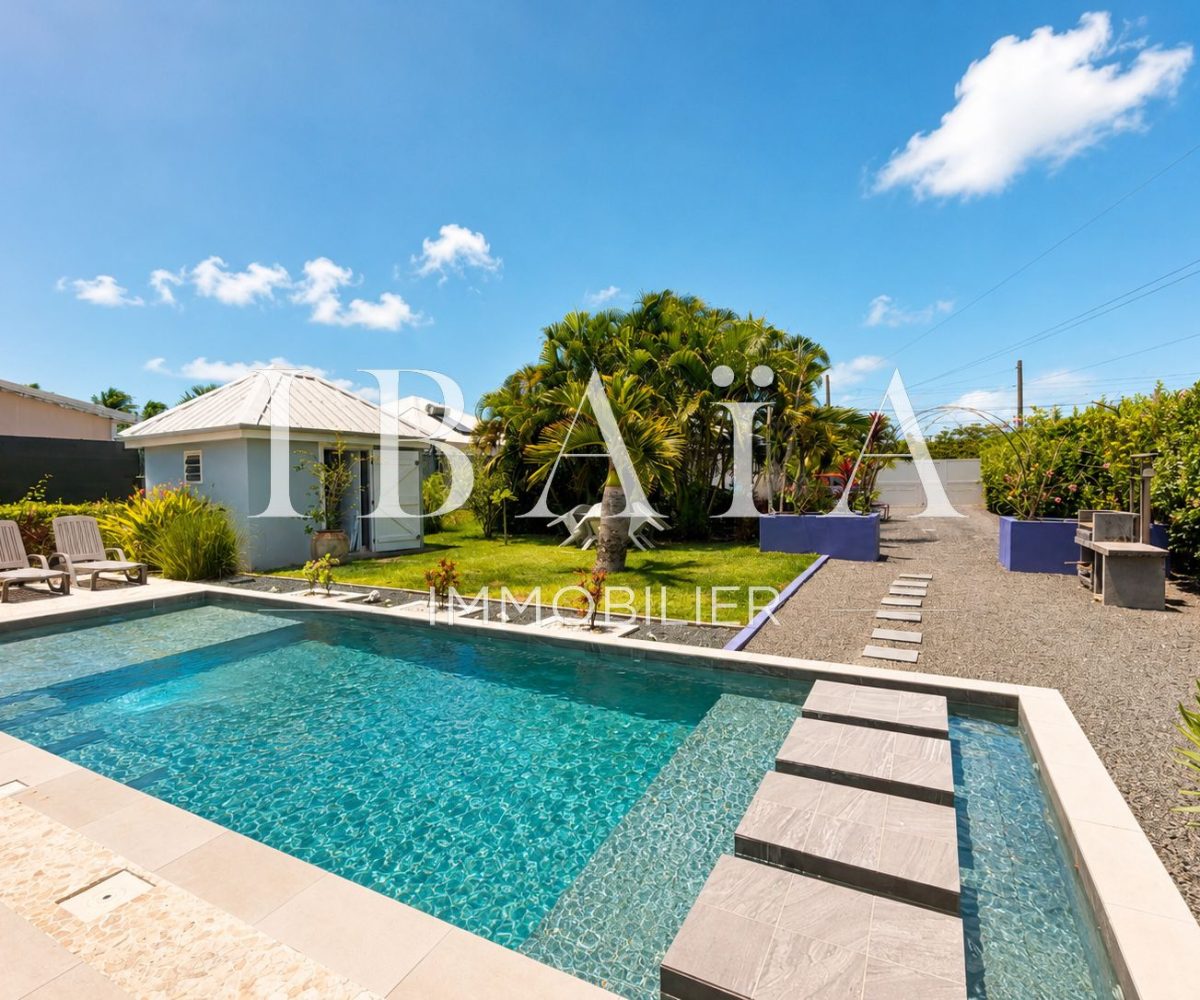 Agence IBAIA Immobilier - SAINT-FRANÇOIS - VILLA 3 CH + BUNGALOW 2CH