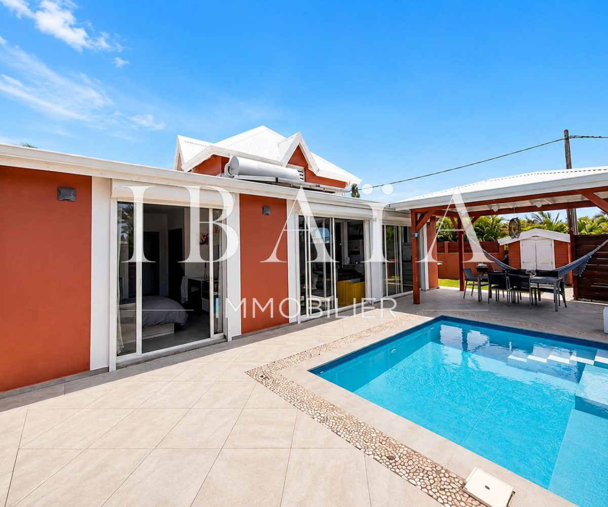 Agence IBAIA Immobilier - SAINT-FRANÇOIS - VILLA 4 CH AVEC PISCINE