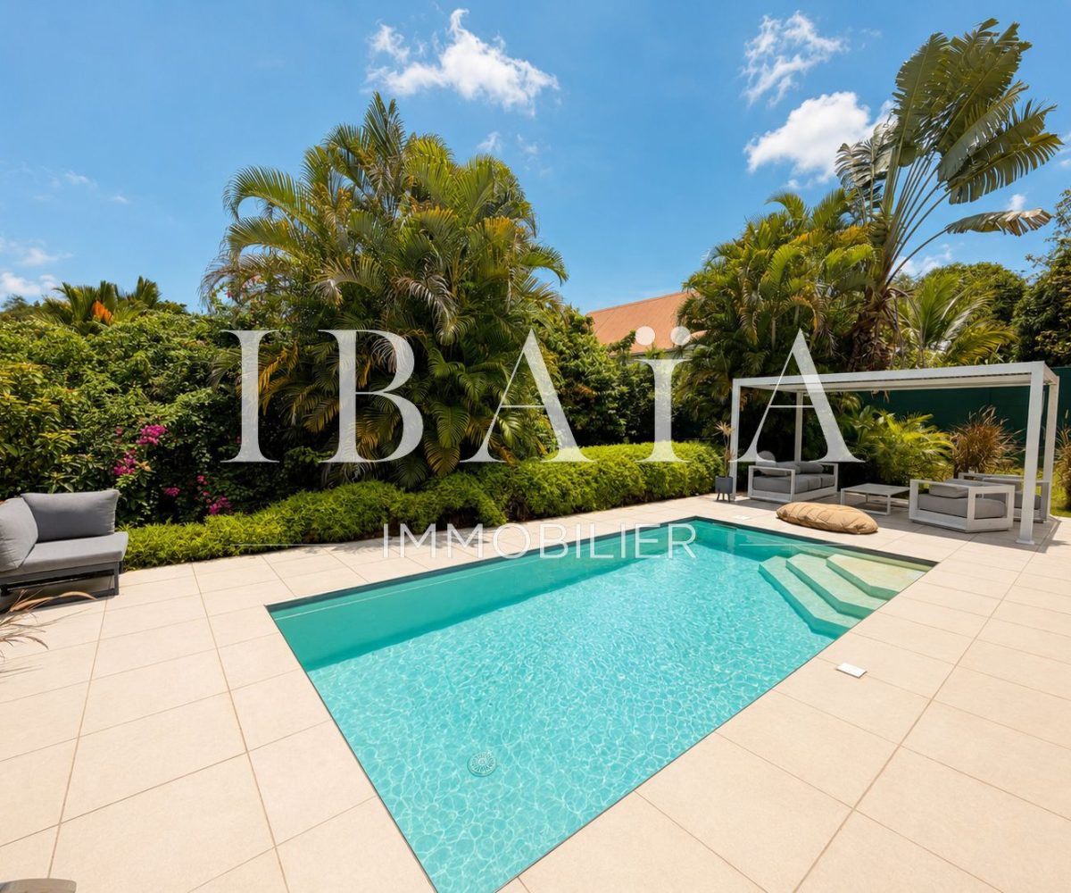 Agence IBAIA Immobilier - COUP DE COEUR - PETIT-BOURG - VILLA AVEC PISCINE