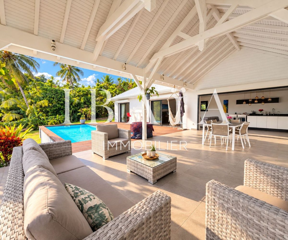 Agence IBAIA Immobilier - EXCLUSIVITÉ - PETIT-BOURG COLIN - VILLA RÉCENTE