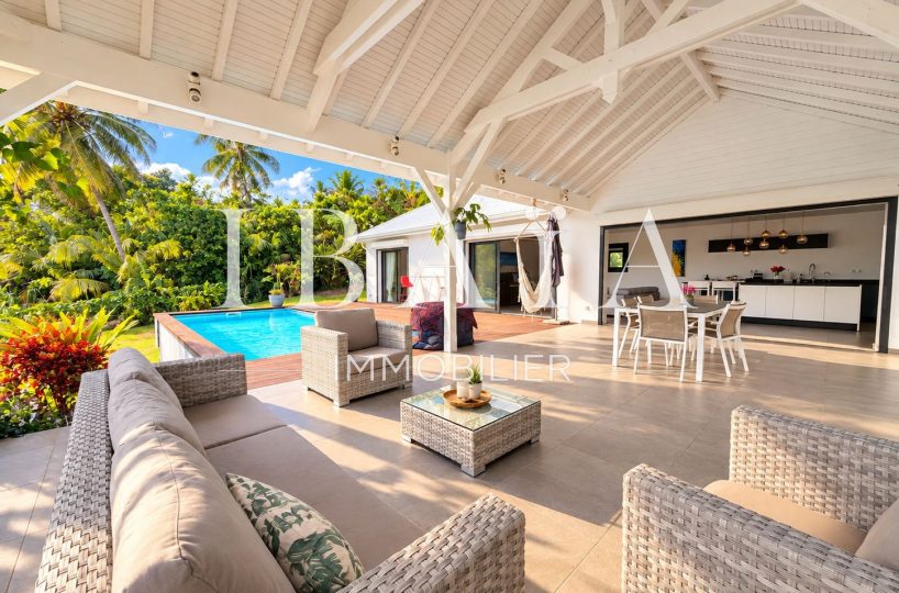 Agence IBAIA Immobilier - EXCLUSIVITÉ - PETIT-BOURG COLIN - VILLA RÉCENTE