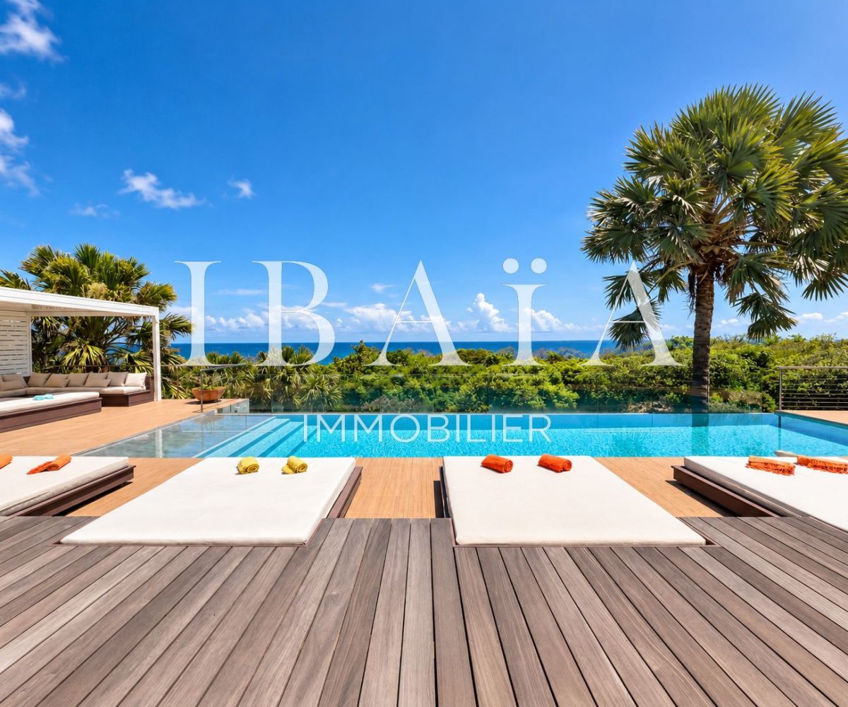 Agence IBAIA Immobilier - EXCLUSIVITÉ - SAINTE-ANNE - VILLA EN PREMIÈRE LIGNE - VUE ME
