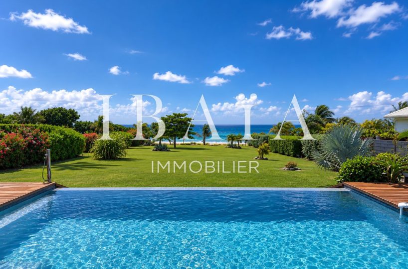 Agence IBAIA Immobilier - SAINT-FRANÇOIS - PREMIÈRE LIGNE -  PROPRIÉTÉ D'EXCEPTION