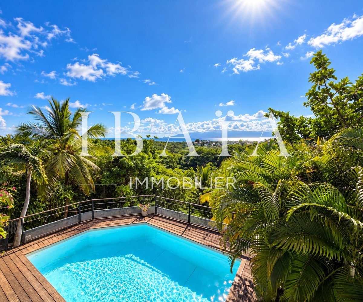 Agence IBAIA Immobilier - GOSIER - LES SALINES - VILLA VUE MER